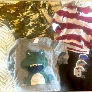 12-18month boys shirt lot